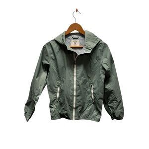 Aigle kids green raincoat / waterproof jacket size 14 years